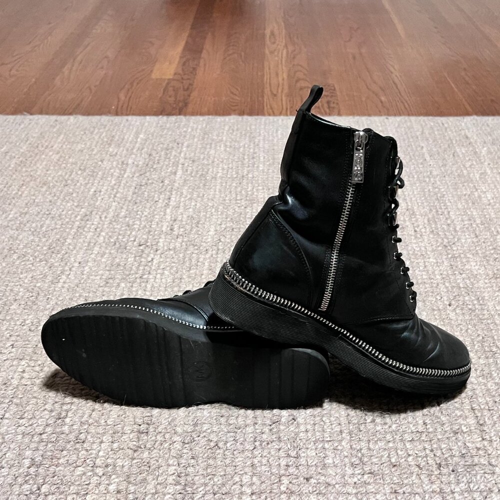 Haskell Leather Combat Boot